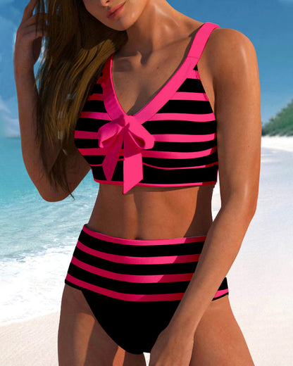 LM | Elegant colourful summer bikini