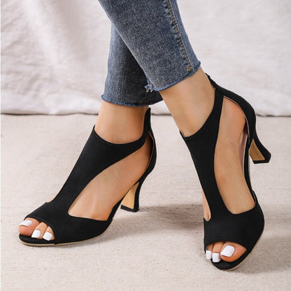 LM | Peep toe heels