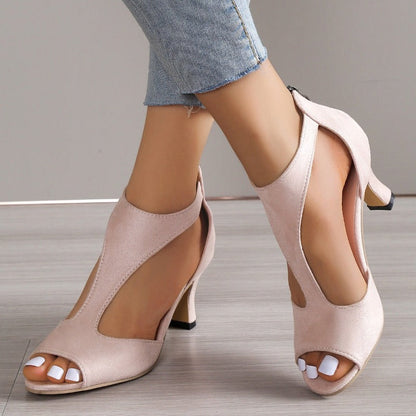 LM | Peep toe heels