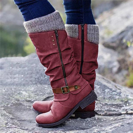 LM | Orthopaedic boots with flat heel